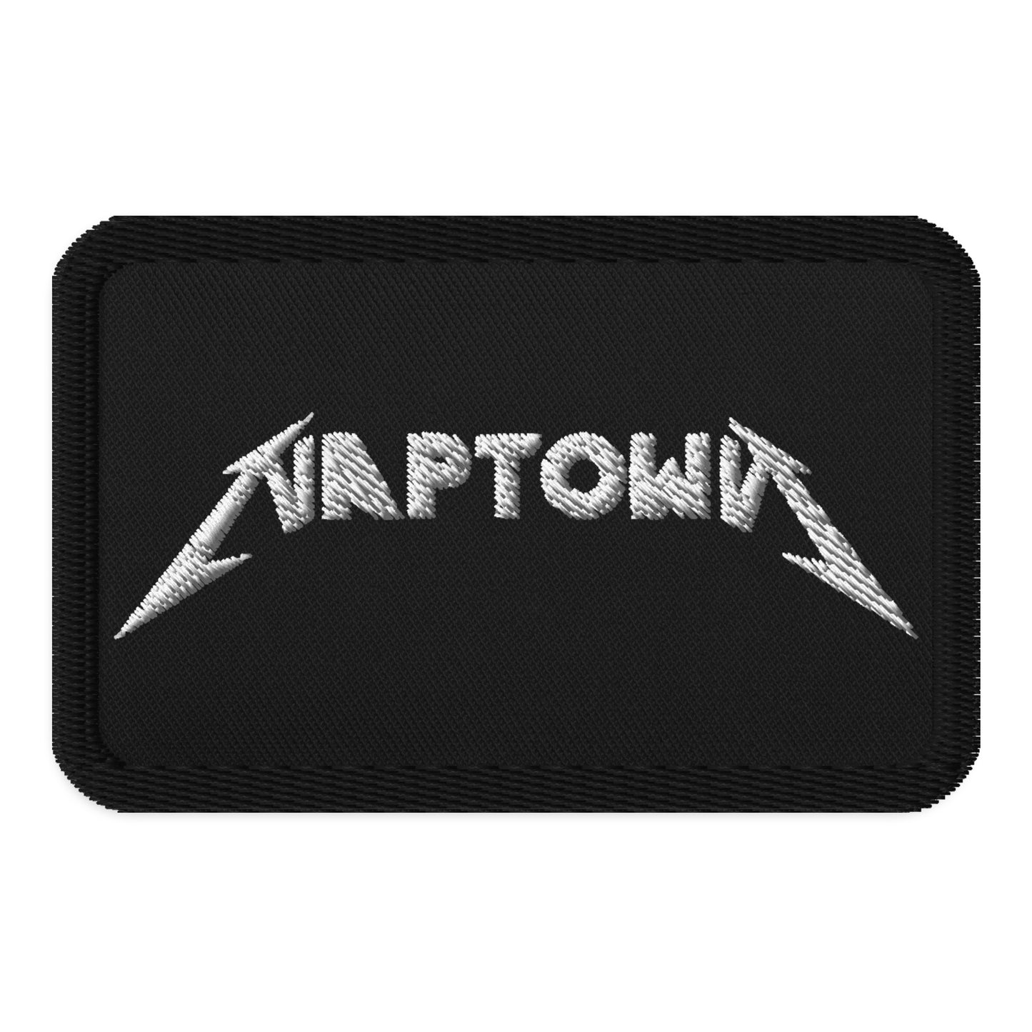 NAPTOWN Embroidered Patch 3.5"x2.25" - White Font