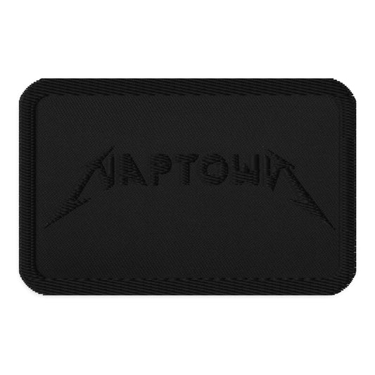 NAPTOWN Embroidered Patch 3.5"x2.25" - Black Font
