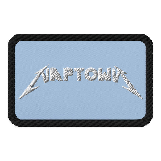 NAPTOWN Embroidered Patch 3.5"x2.25" - White Font